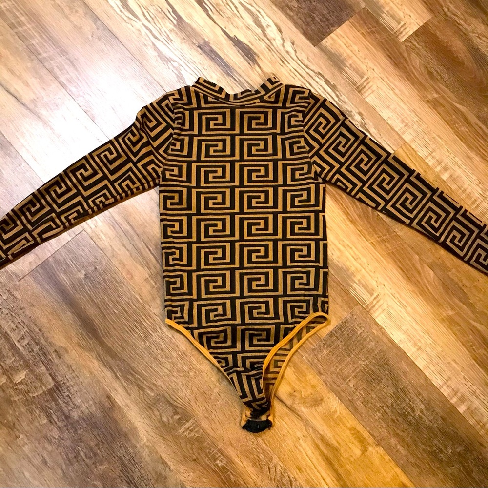 Brown Bodysuit